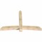 Ekena Millwork Bellingham Rough Sawn Timber Gable Bracket, Douglas Fir, 84"W x 56"H x 6"D x 6"F, 16/12 Pitch GBW084X56X0606BEL00RDF - alternate 2